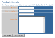 Feedback-Formular